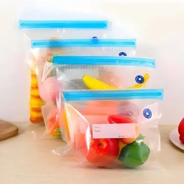 Professional Vacuum Sealer Zipper Bags for Food Packaging | BPA Free & Reusable Food Saver Bags | Quart-Sized Vacuum Storage Works with Handheld Pump